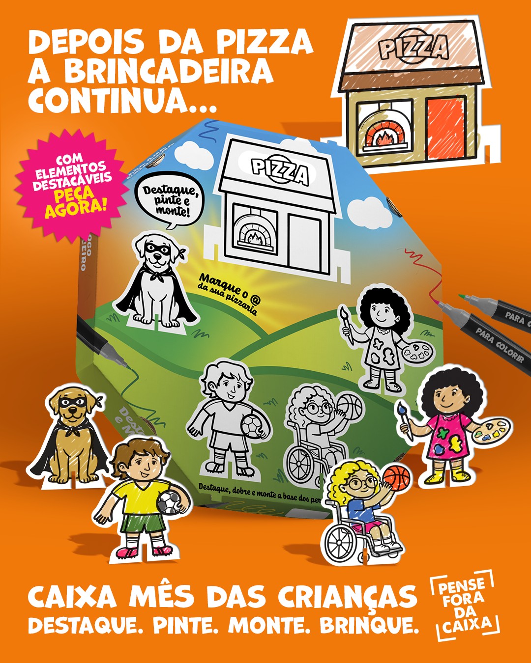 Caixa Dia das Crianças DCX